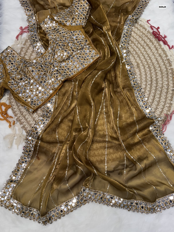 Designer Mirror Jimmy Chu Saree